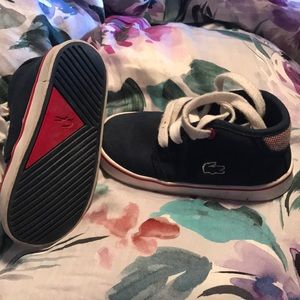 Toddler Lacoste tennis shoes